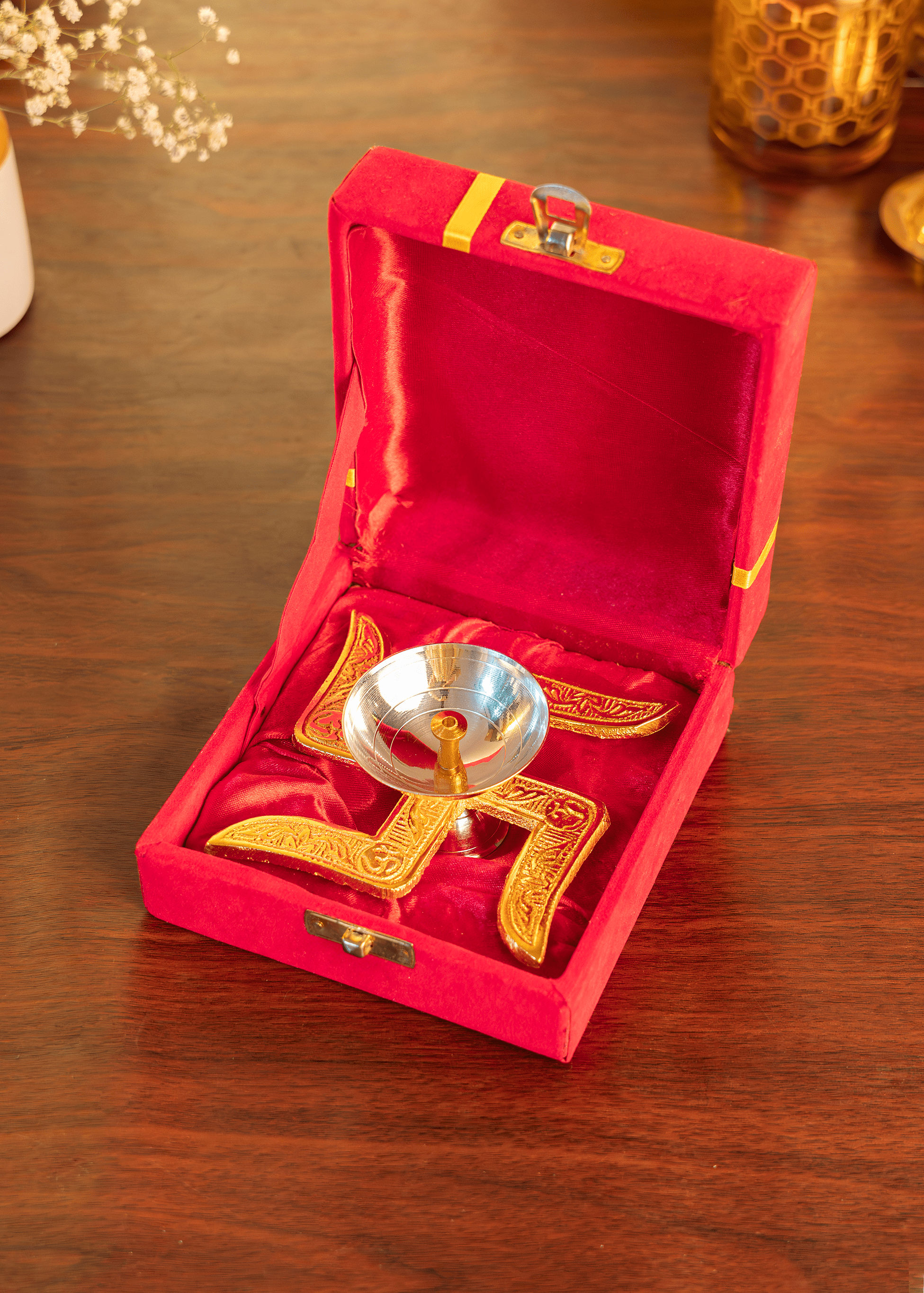 Swastik Oil Diya