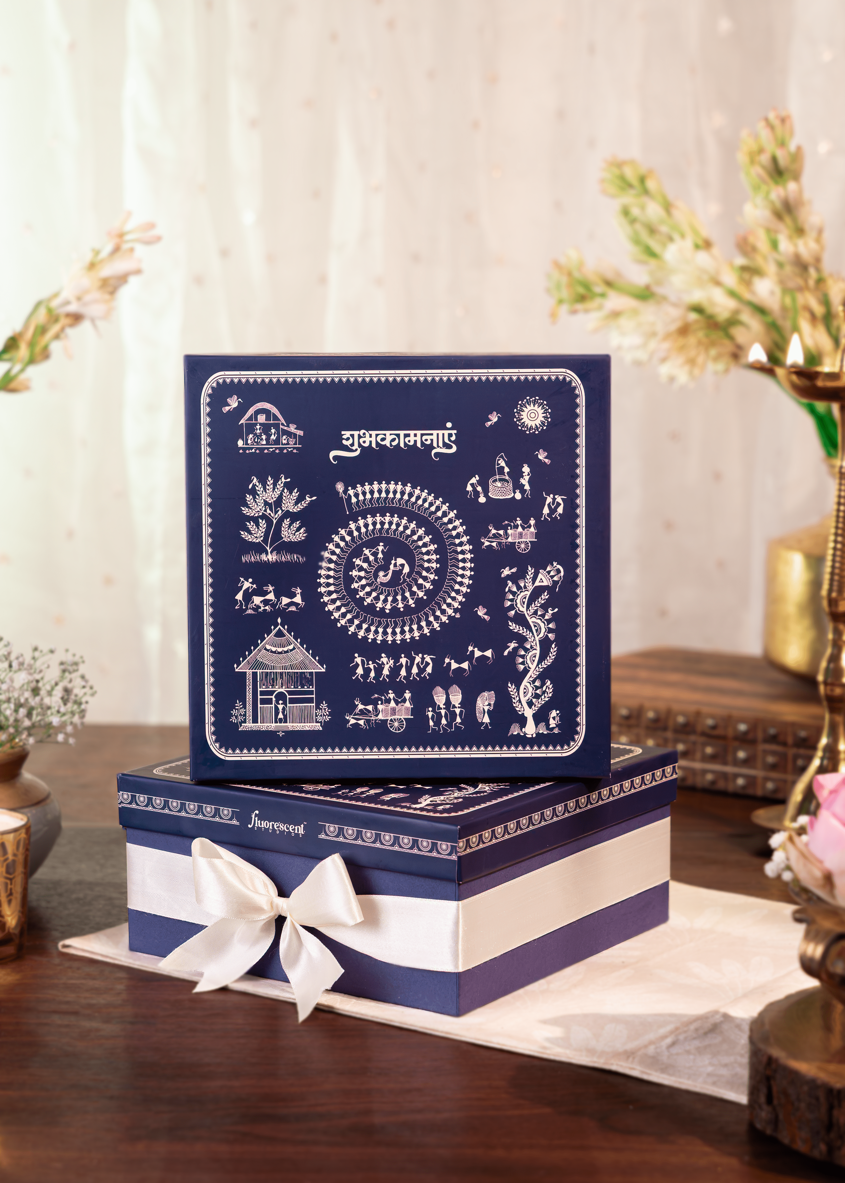 Warali Reusable Signature Diwali Box